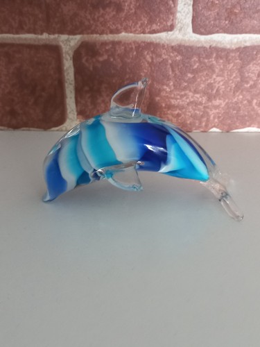 Dauphin verre murano - verre,