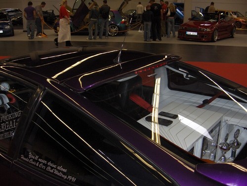 Bms racing spoiler toit - de,