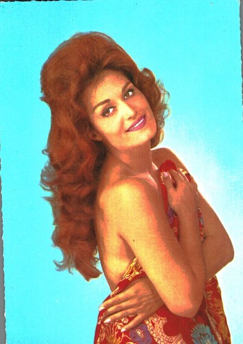Dalida carte postale - dalida, **