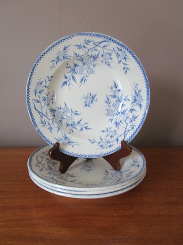 Assiettes creuses anciennes - 4,