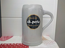 CHOPE GRES  ANCIEN 1 LITRE  BIERE BRASSERIE  CK PERLE