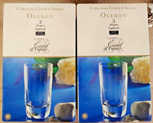 Chopes hautes verres - 6, à