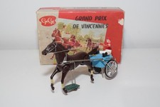 B88 GEGE FRANCE GRAND PRIX DE VINCENNES HORSE SULKY RACING SLOT CAR TRACK NMIB