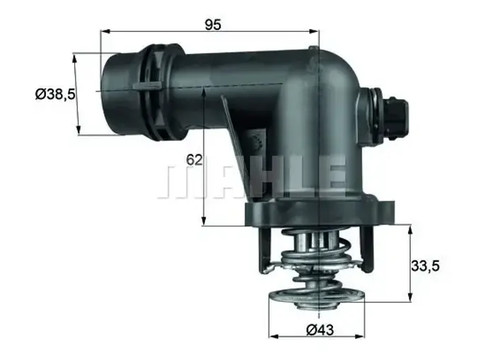 Thermostat 105 mahle - 105,