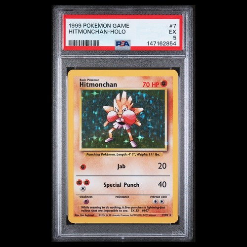 Pokémon card hitmonchan holo - pokémon,