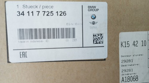 Disque avant bmw 650 2015 - disque, gt