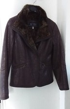ARMANI JEANS_Superbe blouson marron_Taille 38_TTBE