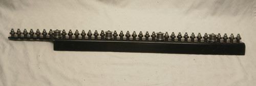 Woodway left bearing rail - bearing, for