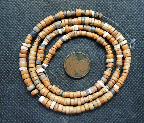 Perles terre cuite ancien - perles,
