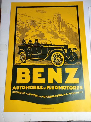 Affiche benz voiture - affiche,