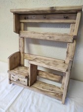 Etagère en bois 37 x 45,5 cm Rangement cuisine