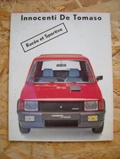 CATALOGUE BROCHURE INNOCENTI - INNOCENTI DE TOMASO