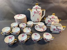 Ancien service à thé ou café en porcelaine de Limoges Bernardaud début 20ème