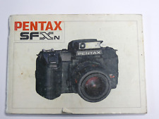 PENTAX SFX N - NOTICE D'EMPLOI