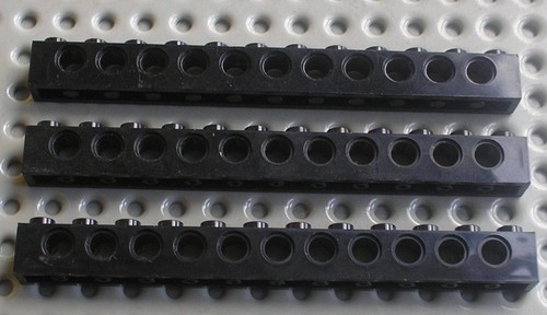 Lego black technic - technic, brick