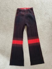 pantalon pleats please denim