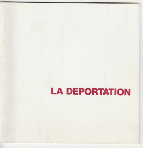 Déportation supplément - la,