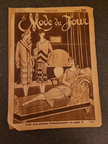Ancien journal mode du - mode,