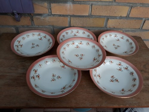 Lot assiettes creuses - 6,