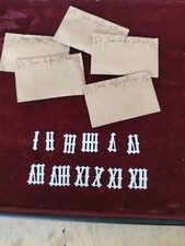 Horlogerie 1 Jeux Chiffres Gothique 24 mm  Pendule  Horloge , Coucou , Carillon 