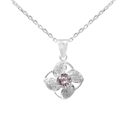 Collier avec pendentif saphir - avec,