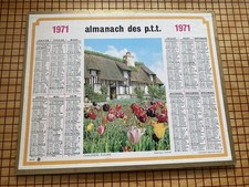 Calendrier almanach postes - ,