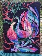 ANCIEN GRAND CANEVAS FAIT MAIN