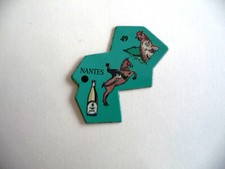 magnet carte de l'europe le gaulois 1995 aimant : 49 nantes