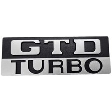 Monogramme de coffre GTD turbo