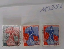 TIMBRES Ancienne FRANCE 1960 Marianne à La Nef