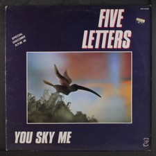 Cinq Lettres: Vous Ciel Moi / Haut Et Bas Atropa Records 12" Simple 33 RPM