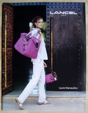 Publicité papier - Sac Lancel - égérie Laure Manaudou de 2006