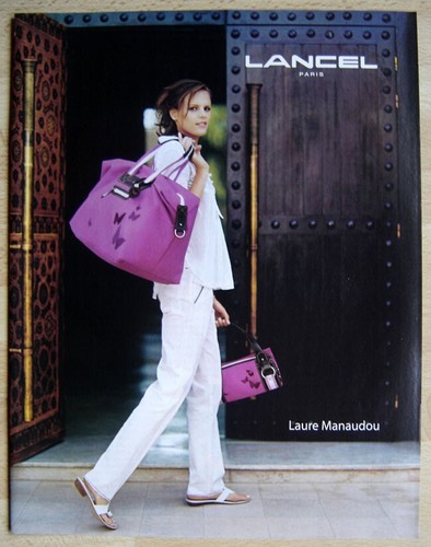 Publicité papier sac lancel - sac,