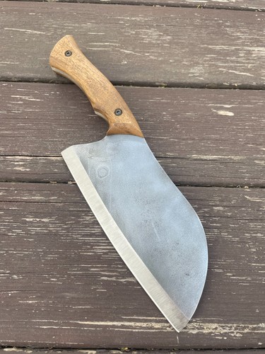 Couteau boucher fait main - boucher,