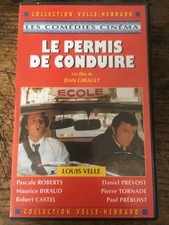 LE PERMIS DE CONDUIRE … LOUIS VELLE, ROBERT CASTEL, PAUL PREBOIST ... VHS
