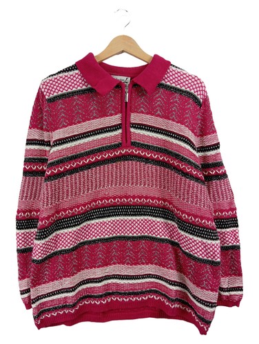 Collection pull femme rose - l,