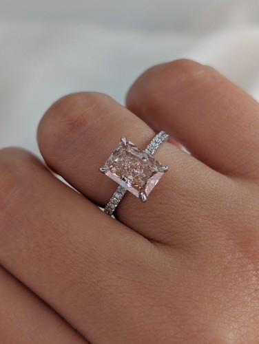 Bague diamant synthétique - diamant,