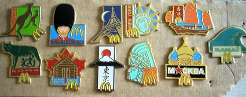 Lot pin mcdonald s - pin's, mcdonald's