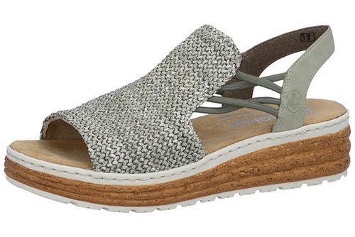 Rieker sandale femme - sandale, vert