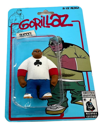 Gorillaz russel figura - "gorillaz",