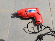 Vintage Perceuse électrique PEUGEOT MULTIREX 306 ( 1960/70 ) plastique rouge....