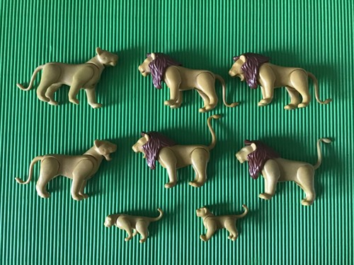 Playmobil lot lions - ,