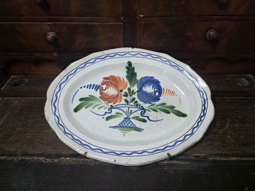Ancien plat décoratif cul - décoratif, "cul