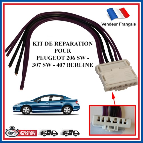 Prise connecteur blanc - connecteur,