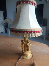 Lampe De Table Chérubins Annees 50