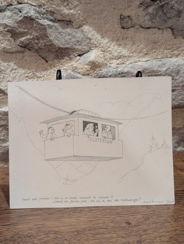 Dessin original humoristique