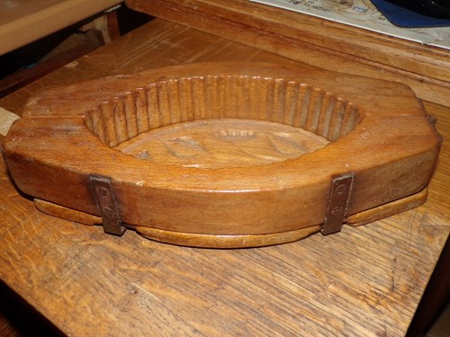 Ancien moule beurre bois - ancien,