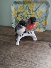 Oiseaux porcelaine Bouvreuils Rosenthal No Karl Ens