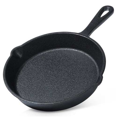 Poêle fonte 15cm gril cast - poêle,
