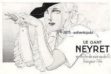PUBLICITE NEYRET LE GANT SOIE